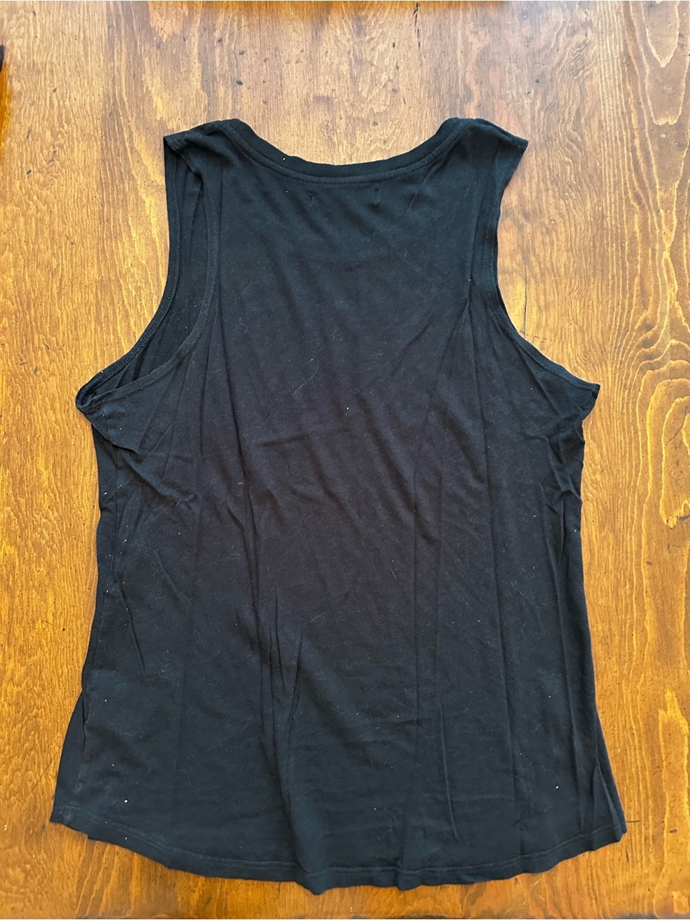 Spiritual Gangster Black Tank with White Hamsa Graphic - Picture 3 of 3